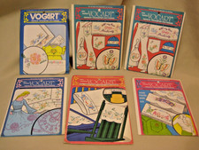VINTAGE LOT OF VOGART repeat transfer patterns 147, 242, 249, 713 x 2,  670