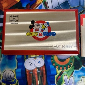 Nintendo Game & Watch Mickey & Donald Multi Screen