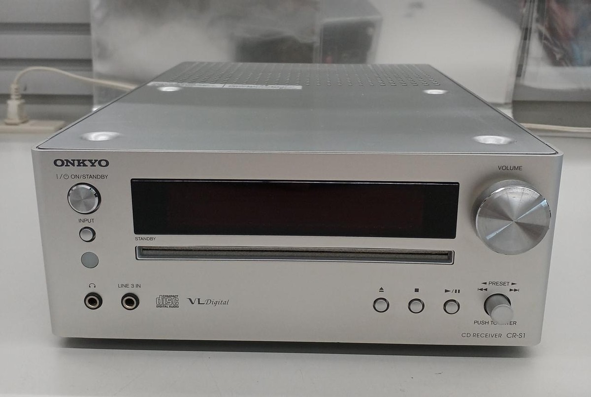 Onkyo CR-S1 CD Receiver Silver Working | eBay