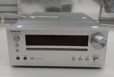Onkyo CR-S1 CD Receiver Silver Working | eBay