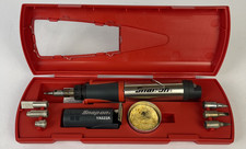 Snap On Tools YAS22 YAS22A Butane Soldering Iron In Case With Parts Accessories