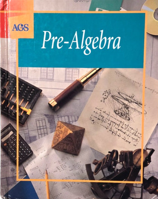 Pre-Algebra [Hardcover] Siegfried Haenisch