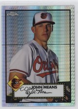 2021 Topps Chrome Platinum Anniversary Mega Box Prism Refractor John Means 1h9m