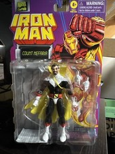 Marvel Legends Comics Retro Collection Iron Man COUNT NEFARIA Action Figure NEW