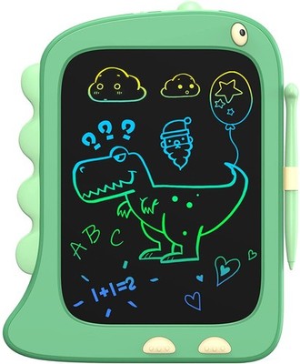 8.5 Inch LCD Doodle Board Tablet Toy  Green Dinosaur Drawing Pad for Kids 26 ...