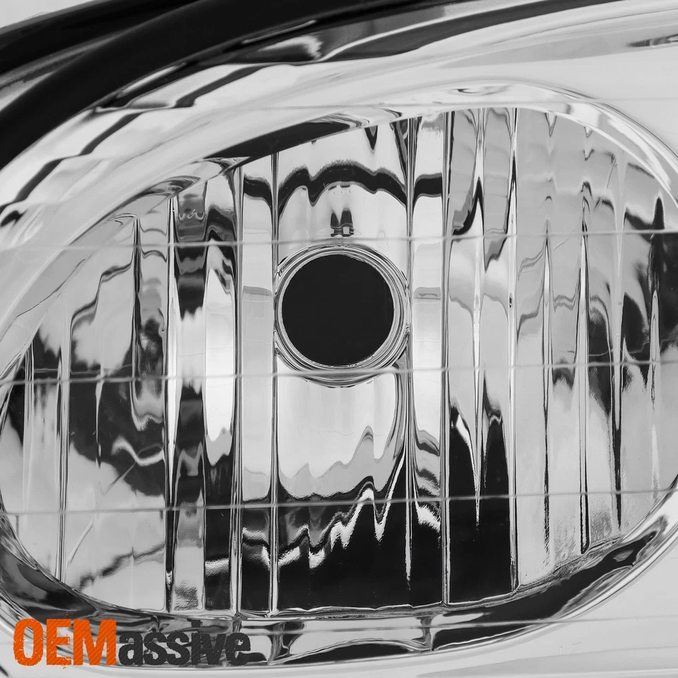 Par de faros cromados conductor+pasajero para Buick Park Avenue 1997-2005 Foto 4 de 4