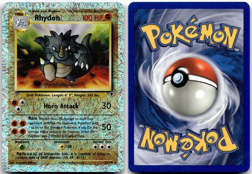 Rhydon 35/110 Rare Legendary Collection Pokemon Reverse Holo Lightly Played