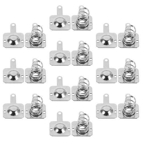 10 Sets Battery and Negative Pole Spring for Electronics Remotes - Picture 5 of 12