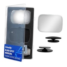 2 PCS Car Blind Spot Mirror, HD Frameless Convex Glass Angle Rounded Rectangle