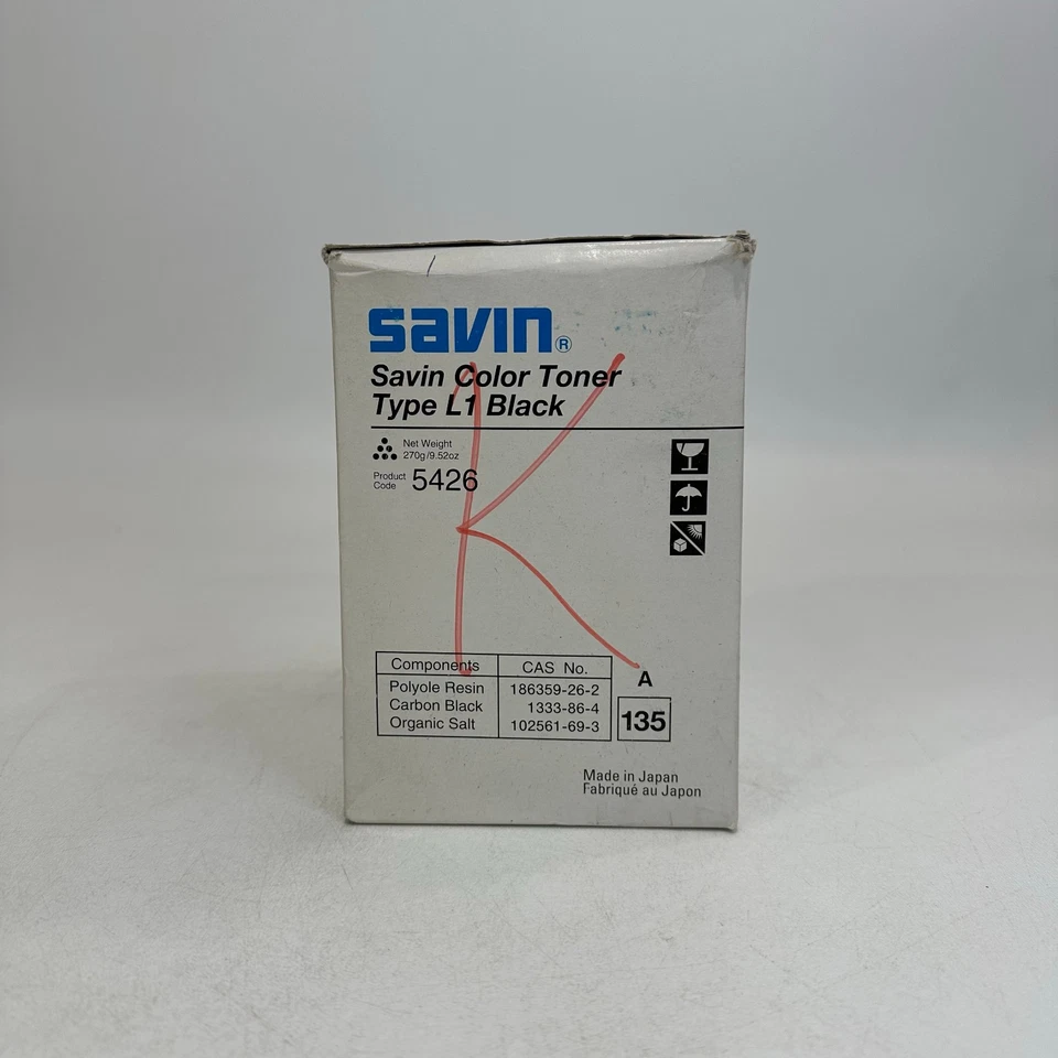 Savin Color Toner Type L1 Black 5426  - Image 4 of 4