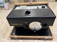 Kodak Cavalcade 520 Slide Projector With Hard Carrying Case Vintage