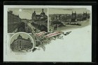 Ansichtskarte Mannheim, Neckarbrücke, Schillerplatz, Kaiserl. Postamt 