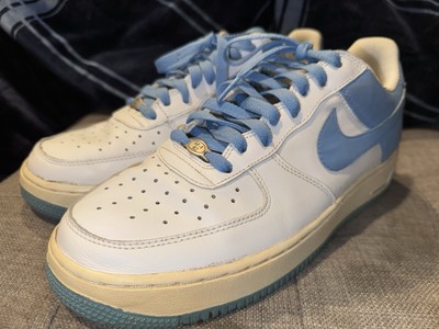 Nike Air Force 1 Low White/Light Blue Sneakers Blue size 9