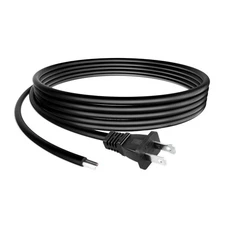10ft 18AWG AC Cord Cable For Black and Decker 635 5065 5355 Hammer Drill