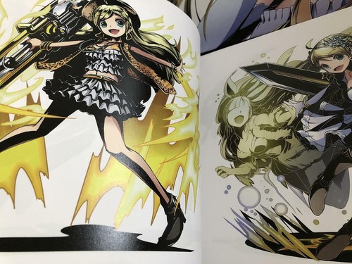 Up Movie! KADOKAWA ENTERBRAIN Dvine Gate Official Art Works Book Japan +TN - Picture 7 of 12