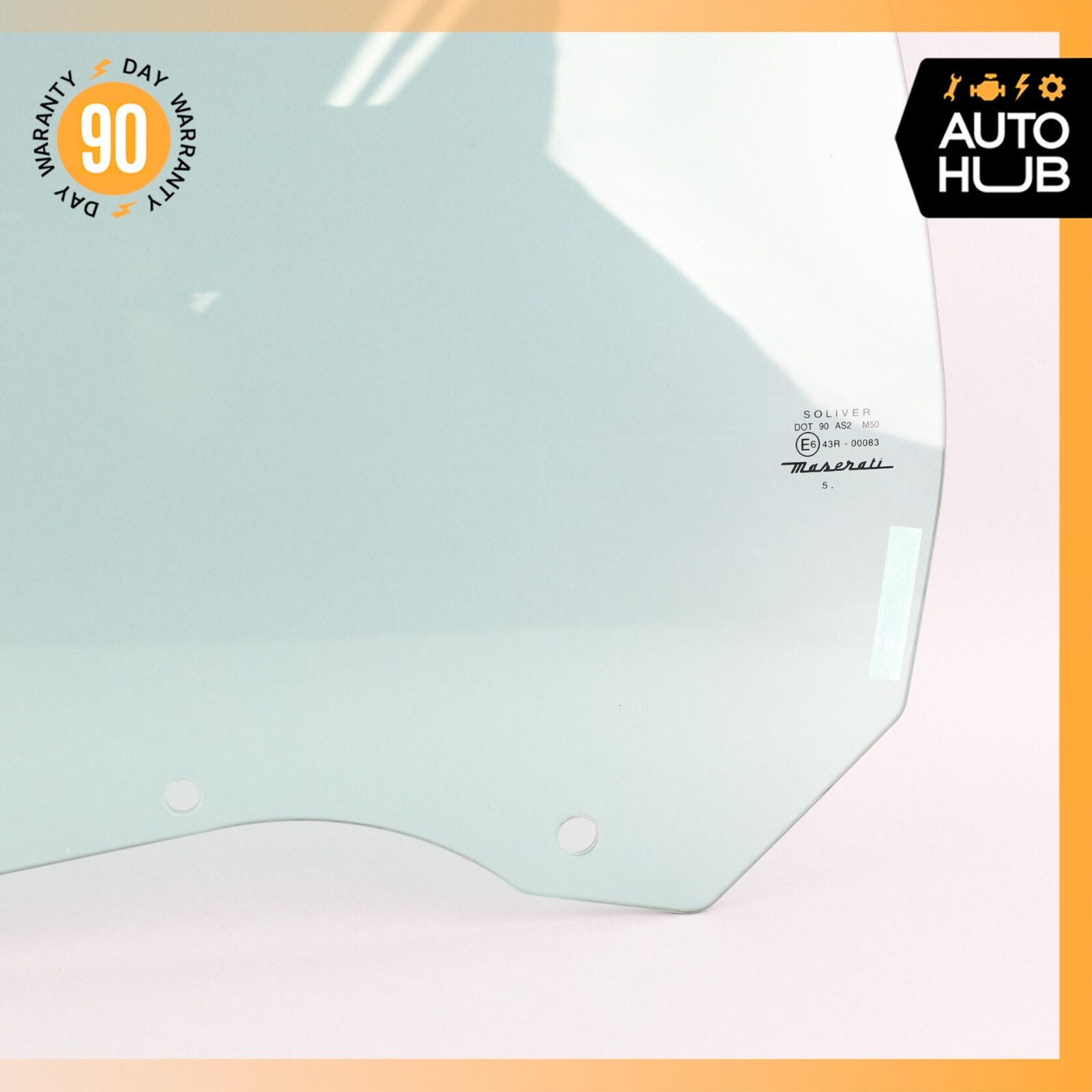 02-07 Maserati GranSport Spyder M138 Door Window Glass Front Left Side OEM 46k