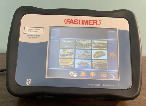 Kitchen Brains FASTIMER LCD TouchScreen Kitchen Timer PARTS OR REPAIR -POWERS ON