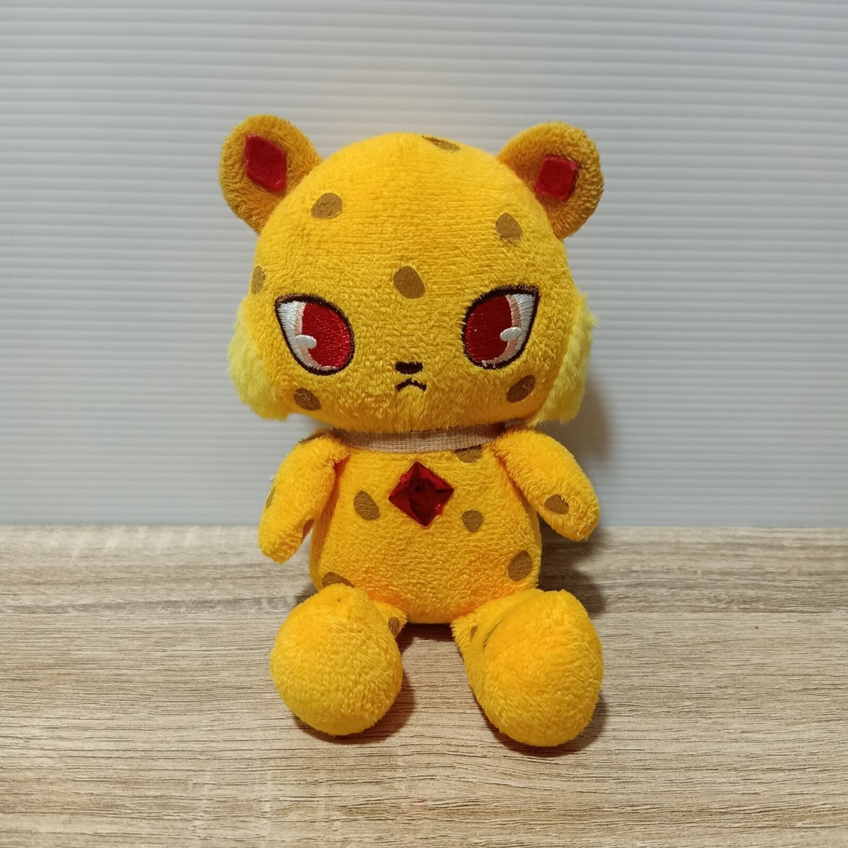 Sanrio Jewelpet Jasper Cheetah Beanbag Plush Doll Sega 6.5