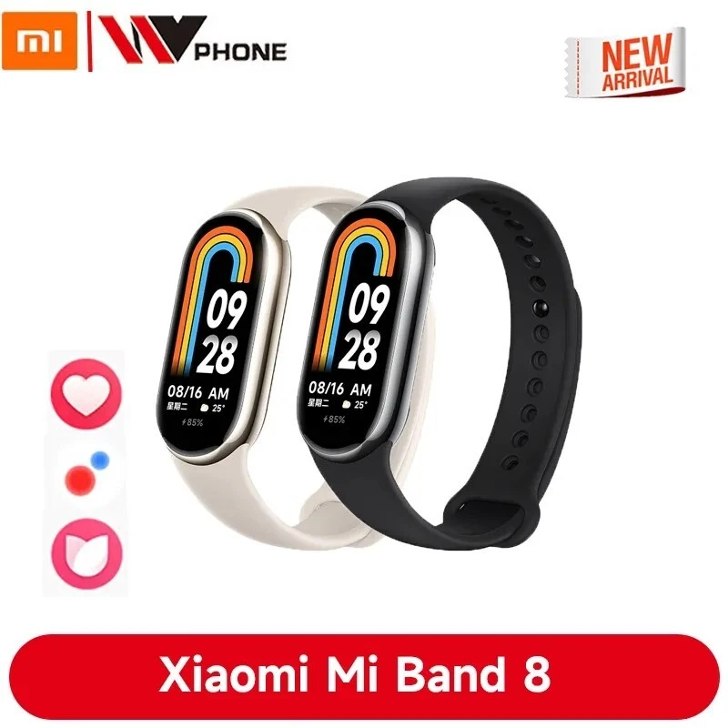 Xiaomi Mi Band 8 Blood Oxygen 1.62 AMOLED Fitness Screen Bracelet SMA