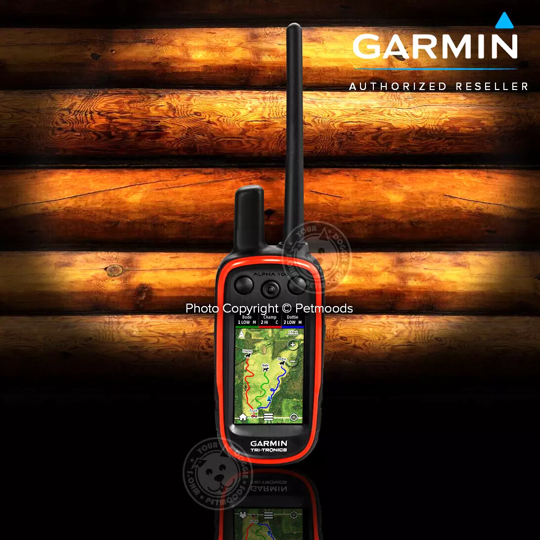 Bopæl middelalderlig Held og lykke Garmin Alpha 100 Handheld GPS Multi-Dog Tracking &amp; Training | eBay