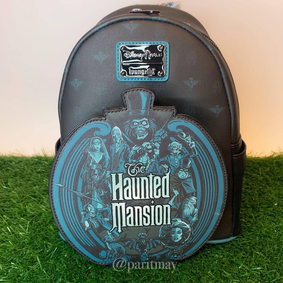 The Haunted Mansion Glow-in-the-Dark Loungefly Mini Backpack 