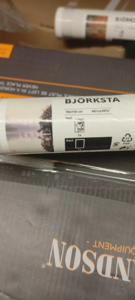 IKEA BJORKSTA toile 118x78 cm *neuf* - Photo 2/2
