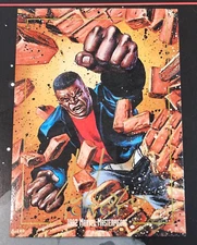 1992 MARVEL MASTERPIECES Signed Joe Jusko # 17 Cage Autograph (AUTO) NM