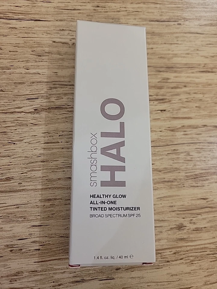 SMASHBOX HALO HEALTHY GLOW FAIR TINTED MOISTURIZER SPF 25 NEW IN BOX - Image 2 of 4