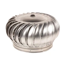 14 in. aluminum internally braced turbine head in mill