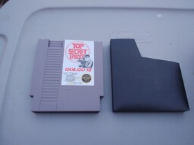 Golgo 13: Top Secret Episode (NES, 1988) Cleaned Contacts & Tested