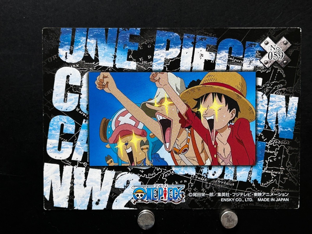 Luffy Chopper Usopp ONE PIECE Collection Card Gum NW2 #059