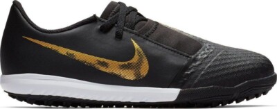 Nike Phantom Venom Academy TF Football Boots Scarpa NERO ORO Lux Pack