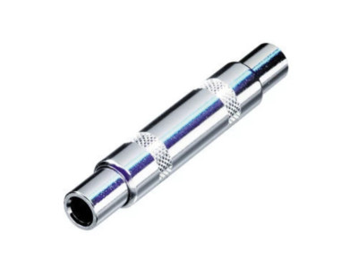 REAN NYS236 1/4'' Female Mono to 1/4'' Female Mono Coupler / Adapter