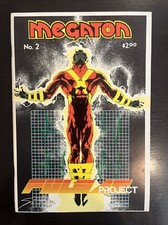 Megaton 2 , 1985 Megaton Comics Savage Dragon Cameo VF Eric Larson