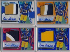 CAM AKERS - 2020 Certified Mini RAINBOW Freshman Fabric /449 /349 /249 /99 RAMS