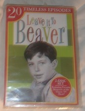 LEAVE IT TO BEAVER 20 TIMELSS EPISODES 2 DISC SET NEW SEALED