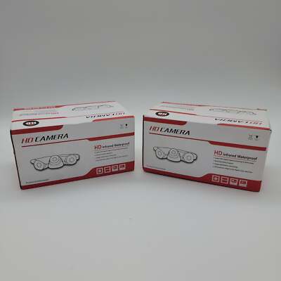 Lot of 2 KKMoon HD Camera Infrared Waterproof 2MP-YZ