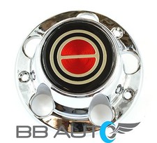 Ford F150 Bronco Van F-150 1980-1996 cromo tapa central buje rojo centro nuevo