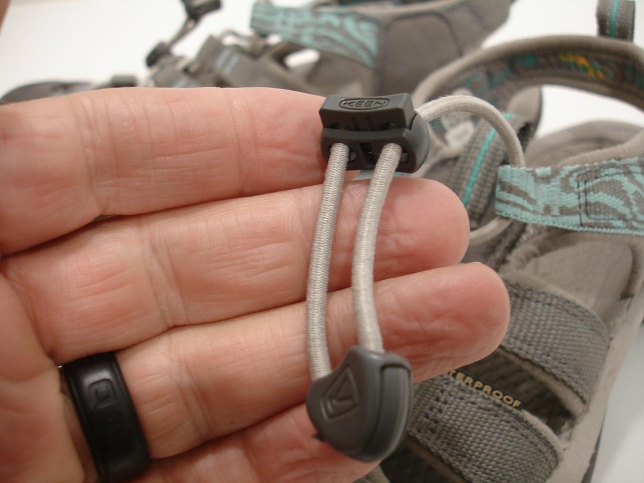 Sandali impermeabili donna taglia 7 5 M Keen Newport H2 grigio acciaio blu scarpe da acqua