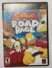 The Simpsons Road Rage PlayStation 2 CIB Complete Used Please Read