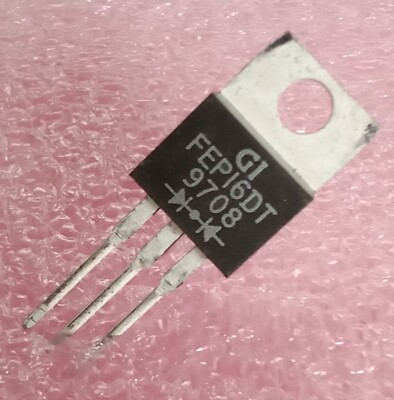 50xFEP16DT Gi Dual Diode Ultra Fast 200V 16A (8A X 2) Common '' Kathode Ifsm 2