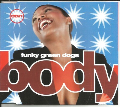 Murk FUNKY GREEN DOGS Body 3TRX EDIT & 2 RARE MIXES CLUB 69 CD single SEALED