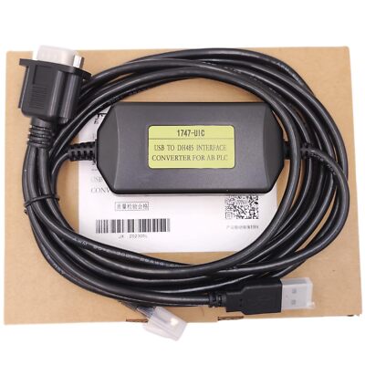 USB Interface 1747-UIC PLC Programming Cable to DH485 1747-PIC for Allen Bradley