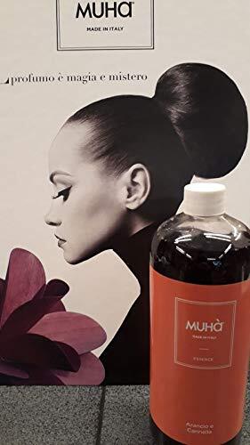 Ricarica Muha' Arancio e Cannella 1000ml - Profumatore Ambiente Professionale