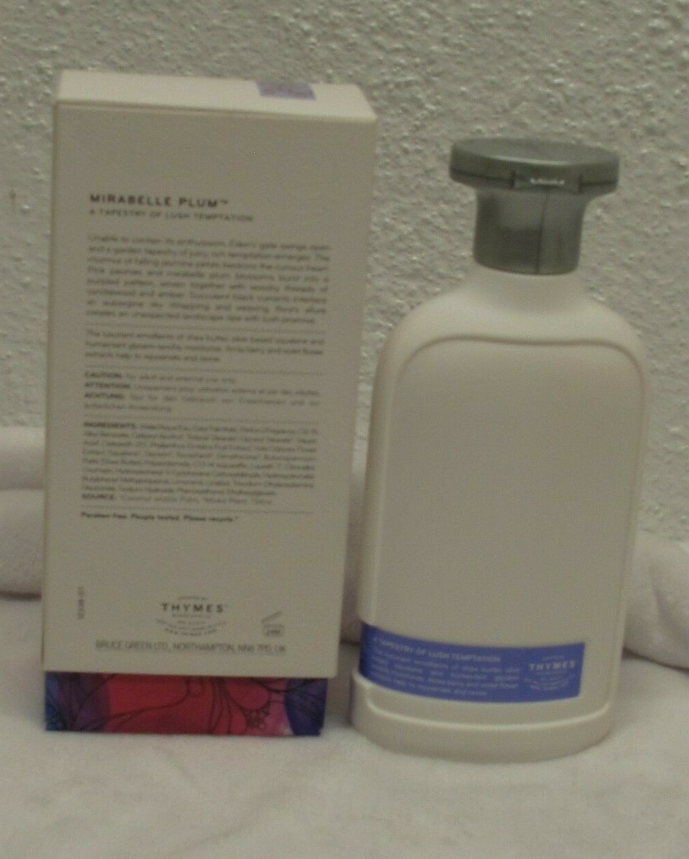 THYMES Mirabelle Plum Body Lotion 9.25 oz Fragrance/Scent