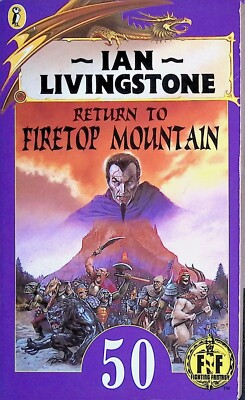 FF 50 - Return to Firetop Mountain - 1./5 Ed. (Black Dragon) - B+/B+/B