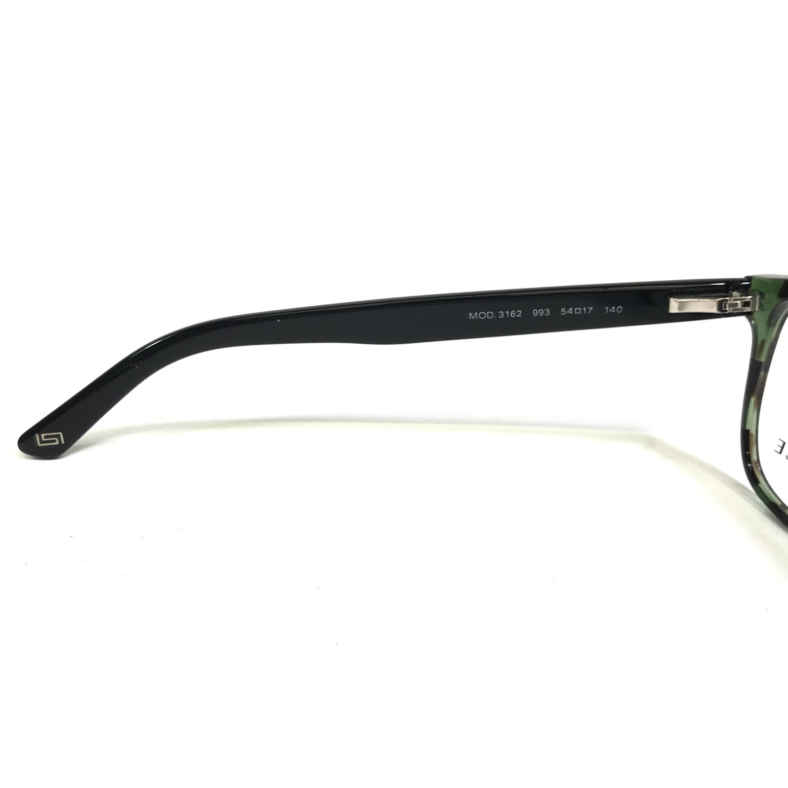 Versace Eyeglasses Frames MOD.3162 993 Black Green Tortoise Square 54-17-140 thumbnail 8