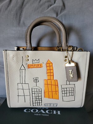 Coach X Jean-Michel Basquiat Rogue 25 Crossbody Shoulder Bag 6887