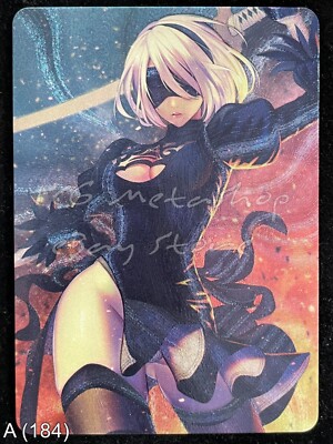   A 184 2B Nier:Automata Goddess Story Anime Waifu Card ACG  
