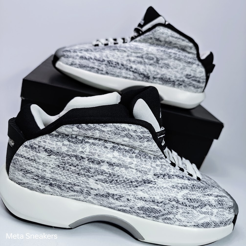 Adidas US 11.5 Men's Off White Black Silver Snakeskin Retro Crazy 1 - GY2405 NIB thumbnail 10